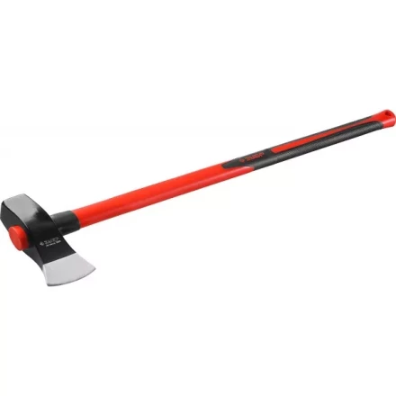 Колун ЗУБР "МАСТЕР" кованый с двухкомпонентной фиберглассовой рукояткой, 3,6кг/900мм 20623-36 купить в Когалыме