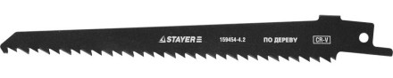 Полотно STAYER &quot;PROFI&quot; S644D для сабел эл. ножовки Cr-V,быстр,чистый,прям и фигур рез по дереву,фанере,ДСП,пластику 159454-4.2 купить в Когалыме