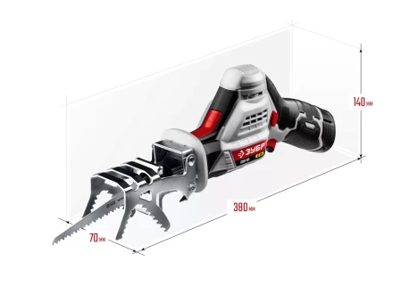 Пила сабельная аккумуляторная СПЛ-121 серия СТАНДАРТ купить в Когалыме