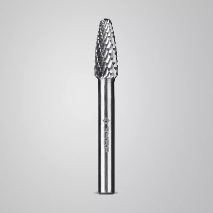 Зубр Твердосплавная борфреза F - парабола с закругленным углом, 8 х 20 мм, радиус 2.0 мм (28805-8-20) купить в Когалыме