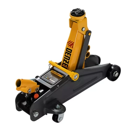 Домкрат гидравлический подкатной с фиксатором, 2 т, 130-330 мм Denzel 51153 купить в Когалыме