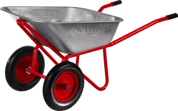 Тачка строительная двухколесная 200 кг серия Без серии