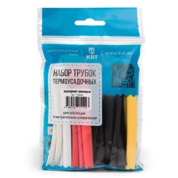 Набор термоусадочных трубок КВТ Колорит 12/6 (73641)