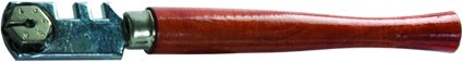 Стеклорез 6-роликовый с деревянной ручкой  SPARTA 872235 купить в Когалыме