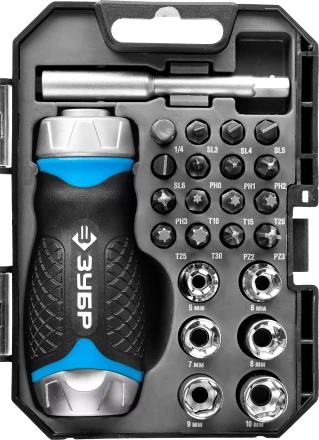 Наборы отвертка с битами серия ПРОФЕССИОНАЛ купить в Когалыме