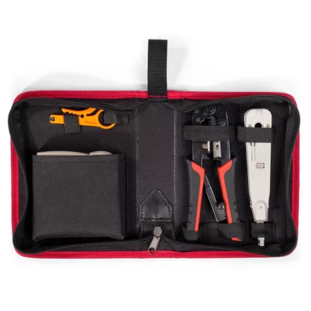 Набор КВТ LAN-4 для работ с сетевым кабелем (85935) купить в Когалыме