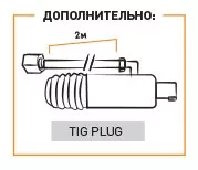 Горелка TIG 17V 140A(35%) M12x1, 4m вентильная (без силового разъема) SH4401-00 Ref.	 Aurora купить в Когалыме