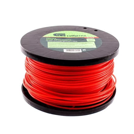 Леска для триммера звезда, на DIN катушке, 2.4 мм х 160 м, Россия Сибртех 961315 купить в Когалыме