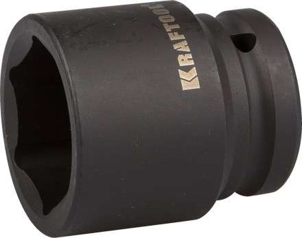 Торцовая головка KRAFTOOL &quot;INDUSTRIE QUALITAT&quot; ударная (3/4&quot;), FLANK, Cr-Mo, фосфатированная, 36 мм 27945-36_z01 купить в Когалыме