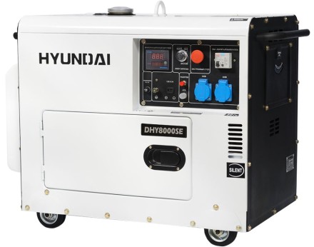 Дизельный генератор Hyundai DHY 8000SE купить в Когалыме