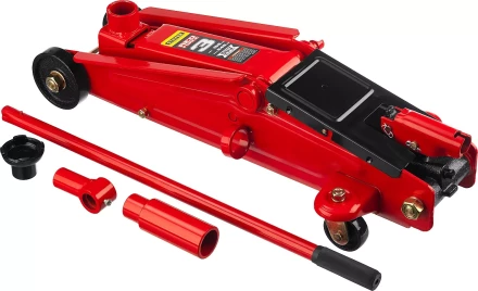 Домкрат гидравлический подкатной "RED FORCE", для внедорожников, 3т, 155-545мм, STAYER 43157-3 43157-3 купить в Когалыме