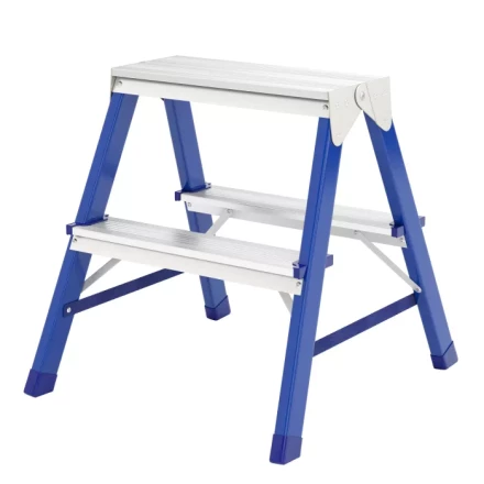 Стремянка двусторонняя 2 ступени стальная Сибртех 97932 купить в Когалыме