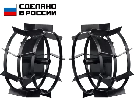 ЗУБР ГР-2, 430х200 мм, 2 шт., грунтозацепы для мотоблоков (707105-2) купить в Когалыме