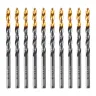 Сверло по металлу, 4,8 мм, HSS-Tin, Golden Tip, 10 шт. Denzel 717212 купить в Когалыме