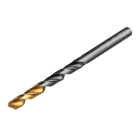 Сверло по металлу, 4,8 мм, HSS-Tin, Golden Tip, 10 шт. Denzel 717212 купить в Когалыме