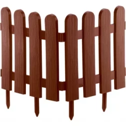 Забор декоративный Классика 29 х 224 см терракот PALISAD 65009