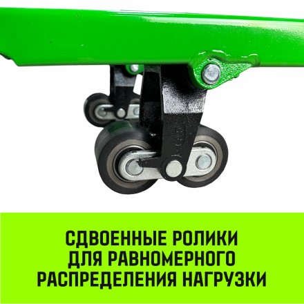 Тележка гидравлическая ручная HITCH REGULAR 2500KG 1150*550мм (полиуретановые ролики) купить в Когалыме