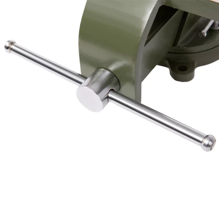 Тиски слесарные Сибртех 18621, 200 мм, стальные, поворотные купить в Когалыме