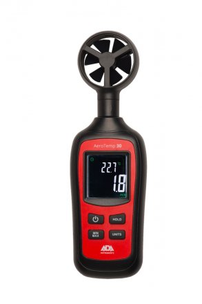 Анемометр с крыльчаткой  AeroTemp 30 измеритель скорости  температуры воздушного потока  ADA купить в Когалыме