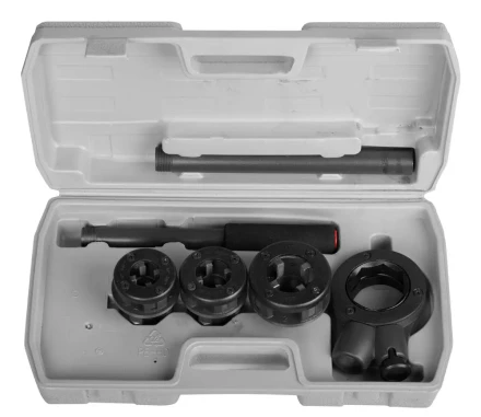 Набор STAYER "PROFESSIONAL" №3 резьбонарезной трубный в пластмассовом боксе, 1/2" - 1", 4 предмета 28260-H3 купить в Когалыме