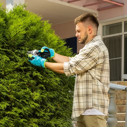 Секатор прямого реза Palisad, 205 мм, алюминиевые рукоятки в ПВХ-оболочке, Luxe 60463 купить в Когалыме