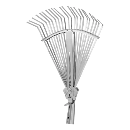 Грабли веерные 22 зуба Palisad, без черенка, раздвижные, 270-460 мм, 617678 купить в Когалыме