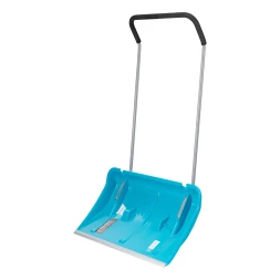 Скрепер для уборки снега Palisad 61800, полипропилен, колеса, 750х445х1275 мм, рукоятка с ПВХ, LUXE