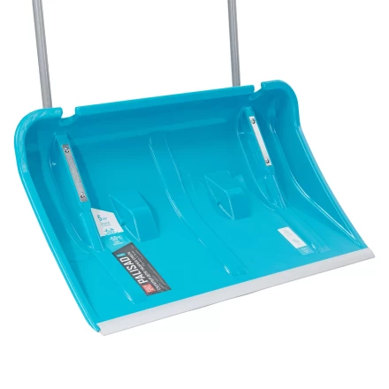 Скрепер для уборки снега Palisad 61800, полипропилен, колеса, 750х445х1275 мм, рукоятка с ПВХ, LUXE купить в Когалыме