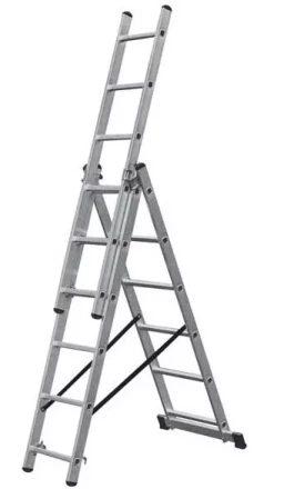 Лестница 3-х секционная алюминиевая 3*6 1013303 купить в Когалыме