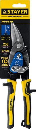 STAYER Ножницы по металлу HERCULES, правые, Cr-Mo, 250 мм, серия Professional 2320 купить в Когалыме