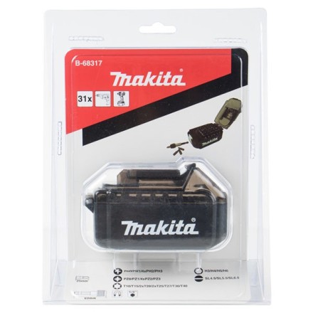 Набор бит 31 шт Makita B-68317 купить в Когалыме