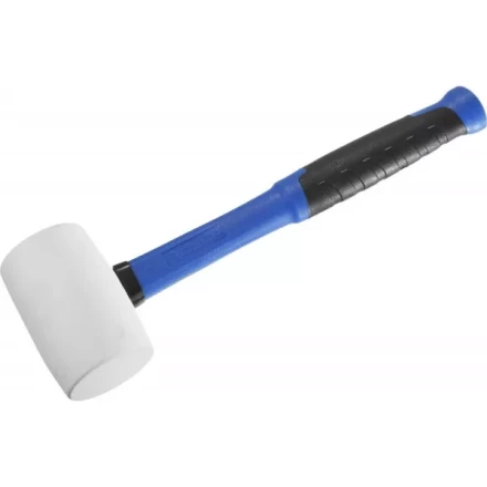 Киянка ЗУБР "ПРОФЕССИОНАЛ" резиновая белая, с фиберглассовой ручкой, 450г 20531-450_z02 купить в Когалыме