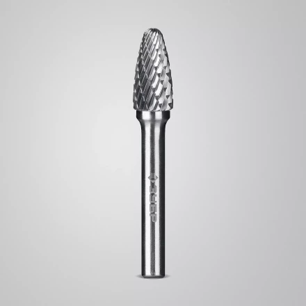 Зубр Твердосплавная борфреза F - парабола с закругленным углом, 10 х 20 мм, радиус 2.5 мм (28805-10-20) купить в Когалыме