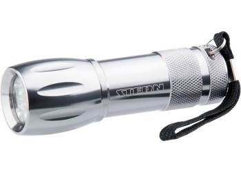 Фонарик светодиодный, алюминиевый корпус, влагозащищённый, 9Led, 3хААА, Stern 90502 купить в Когалыме