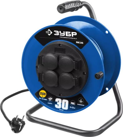 Профессиональные удлинители на пластиковой катушке ПВС 315 силовые серия ПРОФЕССИОНАЛ купить в Когалыме