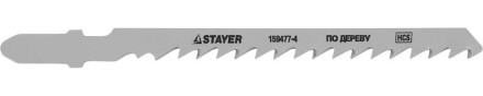 Полотна STAYER &quot;STANDARD&quot;, T244D, для эл.лобзиков, HCS, по дереву, фанере, ДСП, быстрый фигурный рез, EU, 74/4мм, 2шт 159477-4 купить в Когалыме
