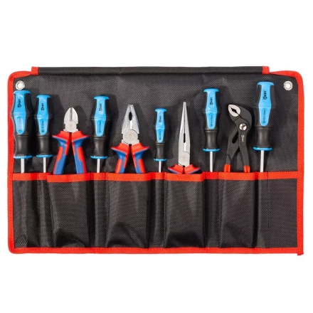 Набор слесарно-монтажного инструмента КВТ НИС-06, 10 предметов (92068) купить в Когалыме