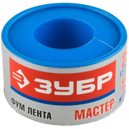 Фумлента ЗУБР &quot;МАСТЕР&quot;, плотность 0,40 г/см3, 0,1ммх25ммх15м 12373-25-040 купить в Когалыме