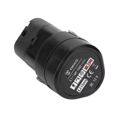 Дрель аккумуляторная DEKO GCD12DU3, 063-4114, со съемным патроном купить в Когалыме