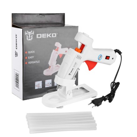 Пистолет клеевой DEKO DKGG100 SET4, 063-4971 купить в Когалыме