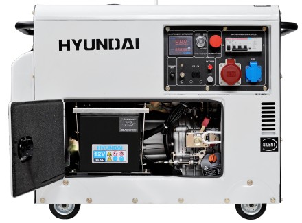 Дизельный генератор Hyundai DHY 8000SE-3 купить в Когалыме