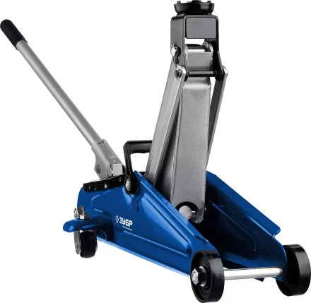 Домкрат гидравлический подкатной T50, 2т, 130-380мм, в кейсе, ЗУБР Профессионал 43052-2-K купить в Когалыме