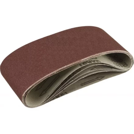 Лента шлифовальная бесконечная ЗУБР "СТАНДАРТ" на тканевой основе, для ЛШМ, P180, 75х457мм, 5 шт 35341-180 купить в Когалыме