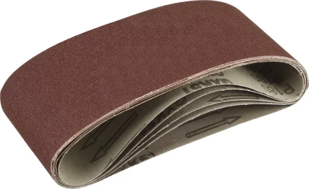 Лента шлифовальная бесконечная ЗУБР "СТАНДАРТ" на тканевой основе, для ЛШМ, P180, 75х457мм, 5 шт 35341-180 купить в Когалыме