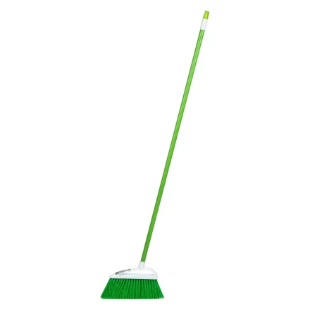 Щетка пластмасс. для подметания пола, премиум, 23 см, c черенком, 120 см, салатовая щетина, Home Palisad 935605 купить в Когалыме