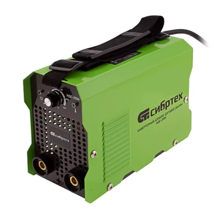 Инверторный аппарат дуговой сварки ИДС-250K, 250 А, ПВ 80%, диаметр электрода 1,6-5 мм Сибртех 94396 купить в Когалыме