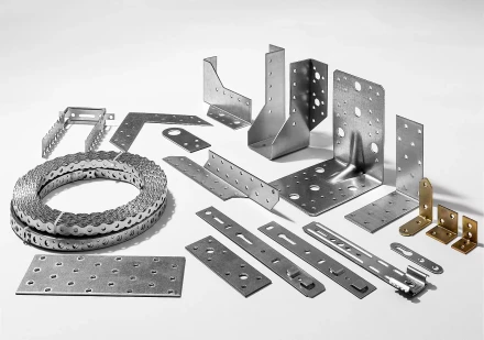 ЗУБР ПС-2.0, 40 x 100 x 2 мм, цинк, соединительная пластина (310256-040-100) купить в Когалыме