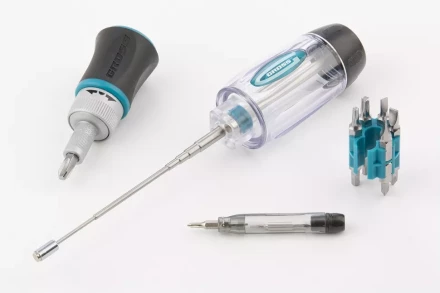 Отвертка реверсивная с телескопическим магнитным стержнем, 16 шт, S2 Gross 11607 купить в Когалыме