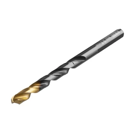 Сверло по металлу, 5,5 мм, HSS-Tin, Golden Tip, 10 шт. Denzel 717214 купить в Когалыме