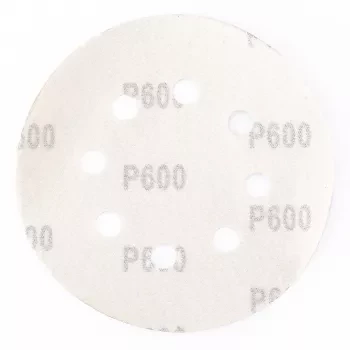 Круг абразивный на ворсовой подложке под липучку перфорированный P 240 125 мм 5 штук MATRIX 73811 купить в Когалыме